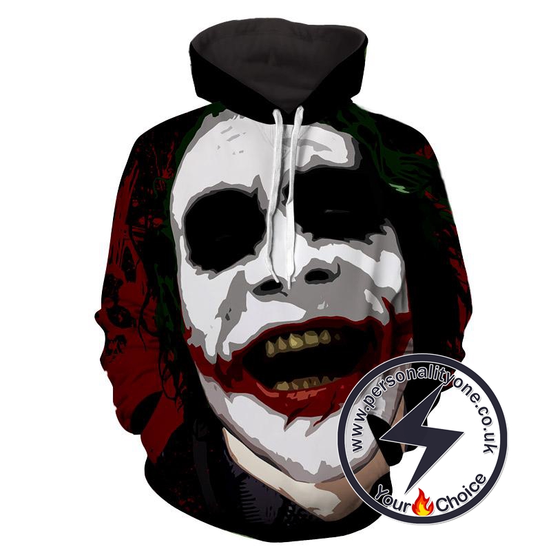 Joker - Joker 3D - Joker Hoodies